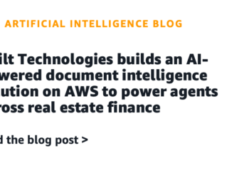Constructed Applied sciences builds an AI-powered doc intelligence answer on AWS to energy brokers throughout actual property finance