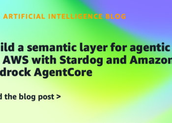 Construct a semantic layer for agentic AI on AWS with Stardog and Amazon Bedrock AgentCore