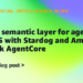 Construct a semantic layer for agentic AI on AWS with Stardog and Amazon Bedrock AgentCore