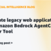 Automate legacy net purposes with Amazon Bedrock AgentCore Browser Device