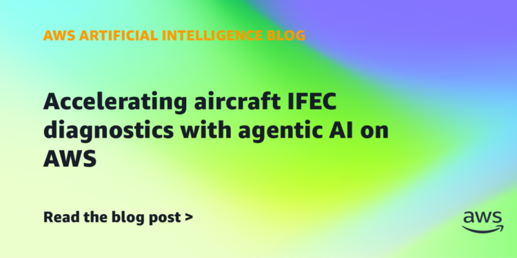 Accelerating plane IFEC diagnostics with agentic AI on AWS