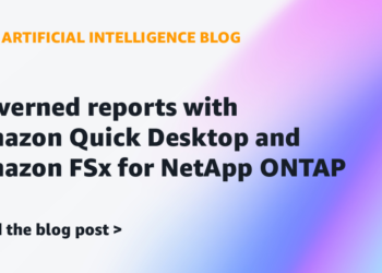 Ruled studies with Amazon Fast Desktop and Amazon FSx for NetApp ONTAP