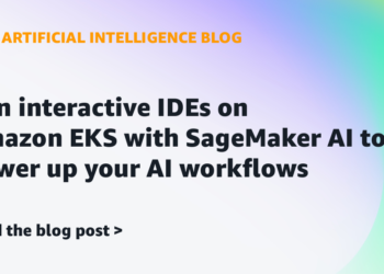 Run interactive IDEs on Amazon EKS with SageMaker AI to energy up your AI workflows
