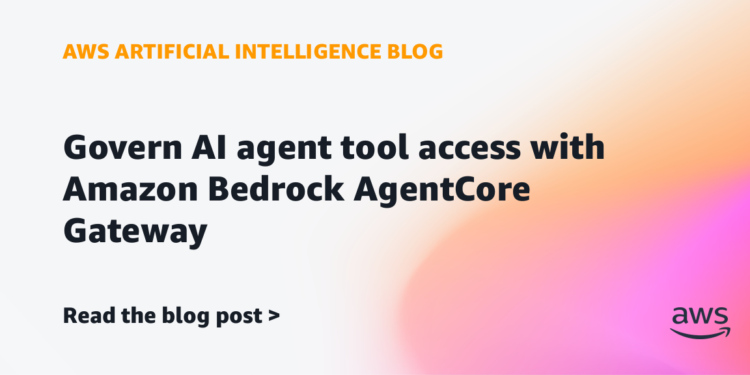 Govern AI agent device entry with Amazon Bedrock AgentCore Gateway