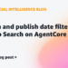Area and publish date filters for Net Search on AgentCore
