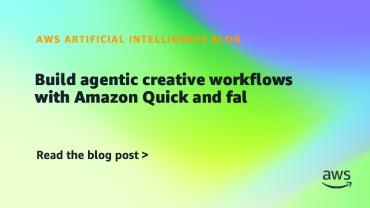 Construct agentic artistic workflows with Amazon Fast and fal