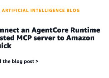 Join an AgentCore Runtime hosted MCP server to Amazon Fast