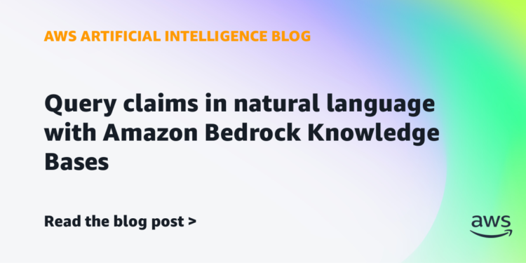 Question claims in pure language with Amazon Bedrock Information Bases
