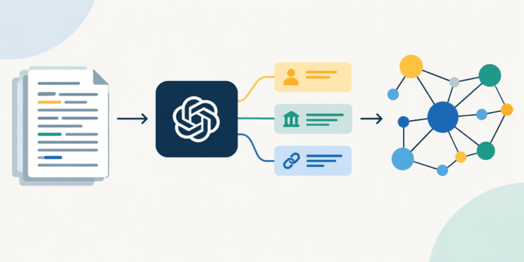 Automating Information Graph Inhabitants: Extracting Entities and Triples from Unstructured Textual content with an LLM
