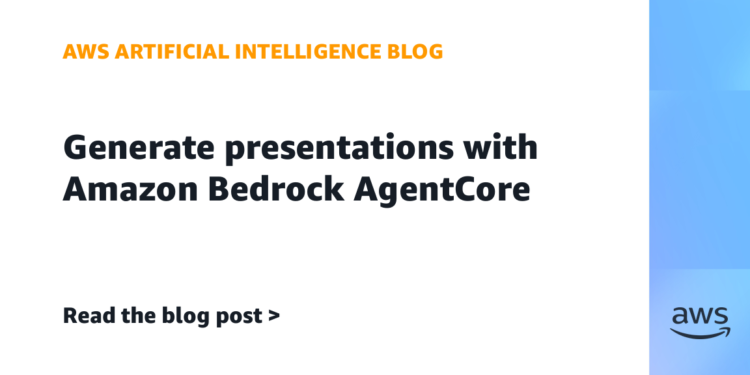Generate shows with Amazon Bedrock AgentCore