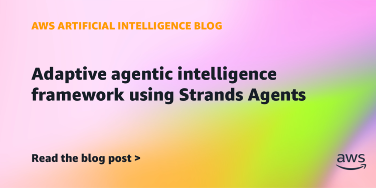 Adaptive agentic intelligence framework utilizing Strands Brokers