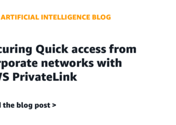 Securing Fast entry from company networks with AWS PrivateLink