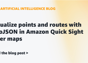 Visualize factors and routes with GeoJSON in Amazon Fast Sight layer maps