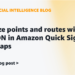 Visualize factors and routes with GeoJSON in Amazon Fast Sight layer maps