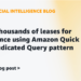 Sweep 1000’s of leases for compliance utilizing Amazon Fast and the Adjudicated Question sample