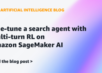 Advantageous-tune a search agent with multi-turn RL on Amazon SageMaker AI