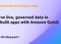 Serve stay, ruled information in AI-built apps with Amazon Fast