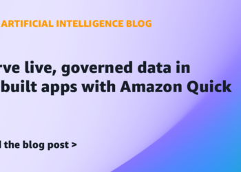Serve stay, ruled information in AI-built apps with Amazon Fast
